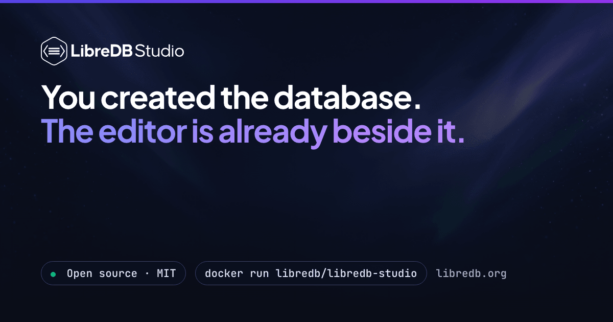 LibreDB Studio
