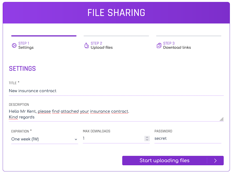 Files Sharing